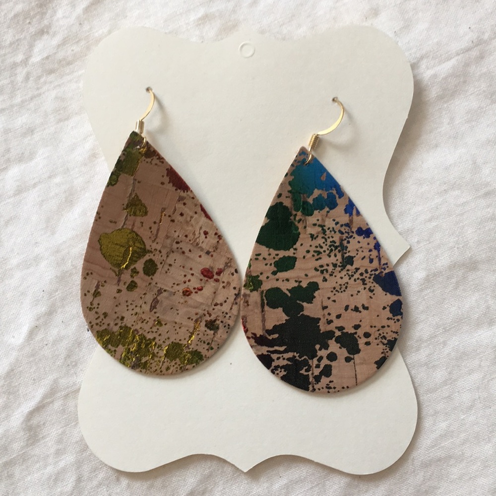 Teardrop Earrings - Picture 1 of 3